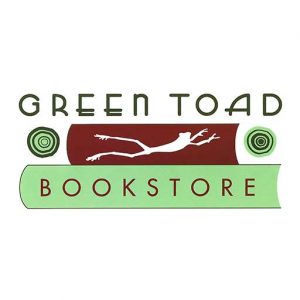 Green Toad Bookstore Logo